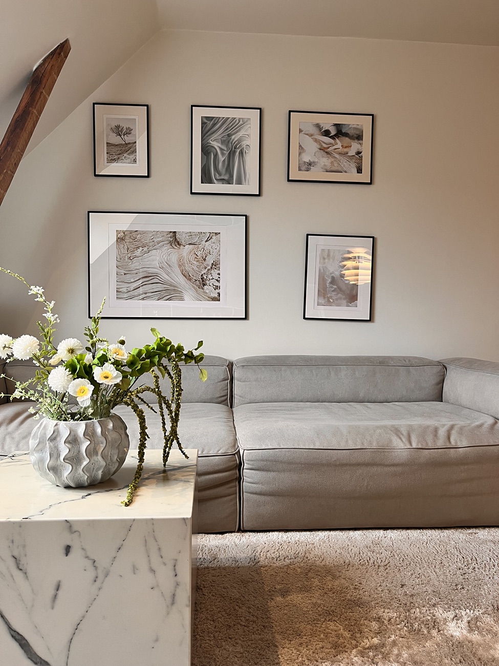 Unik nyistand lejlighed øverst oppe med 2 altaner