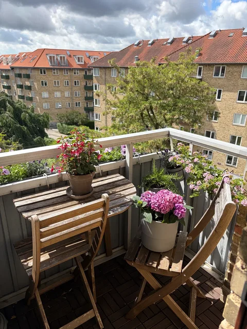 Skøn og billig toværelses ved Bispebjerg