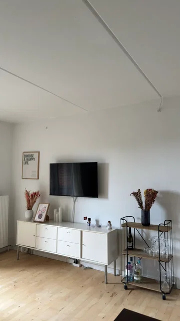 Lys og indflytningsklar 2 værelses