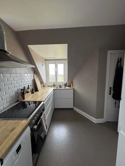 Valby andelsbolig 75 m², 3 vær., 5. sal m. altan