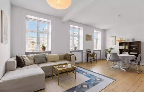 Lækker moderniseret andelsbolig