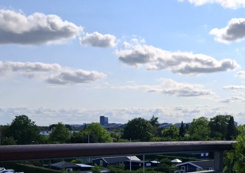 Panorama udsigt og stor altan