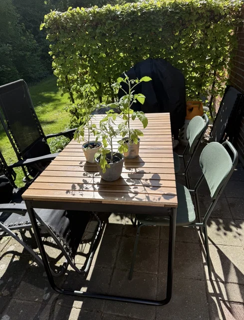 Stort enderækkehus med terrasse både syd og nord
