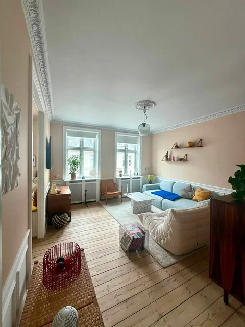 80 kvm 3V andelslejlighed på Vesterbro byttes