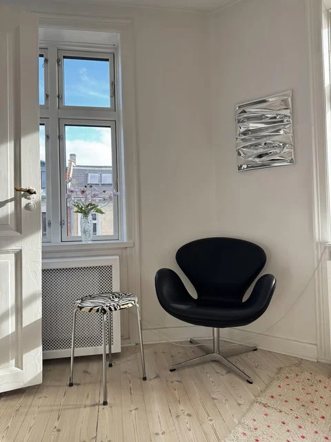 Bytte: 71 m2 andel, 3 vær, 4. sal, Frederiksberg