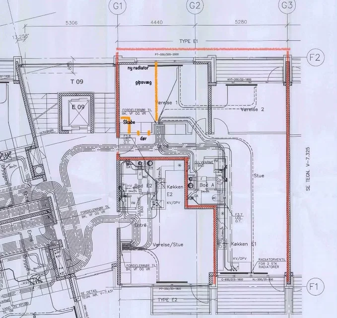 98 m2 andelslejlighed, 4 vær., 2 altaner, Islands Brygge