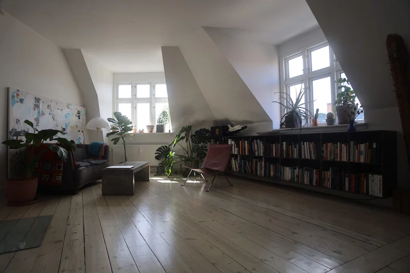 Taglejlighed på Vesterbro