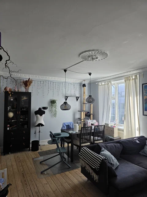 Hyggelig og lys andelslejlighed på Frederiksberg