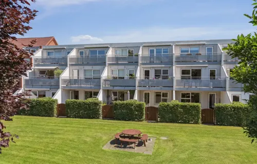 Velindrettet andelsbolig med vestvendt terrasse - centralt i Herning