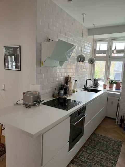 Bytte: 3-vær. andel 87 m² med stor altan i Valby