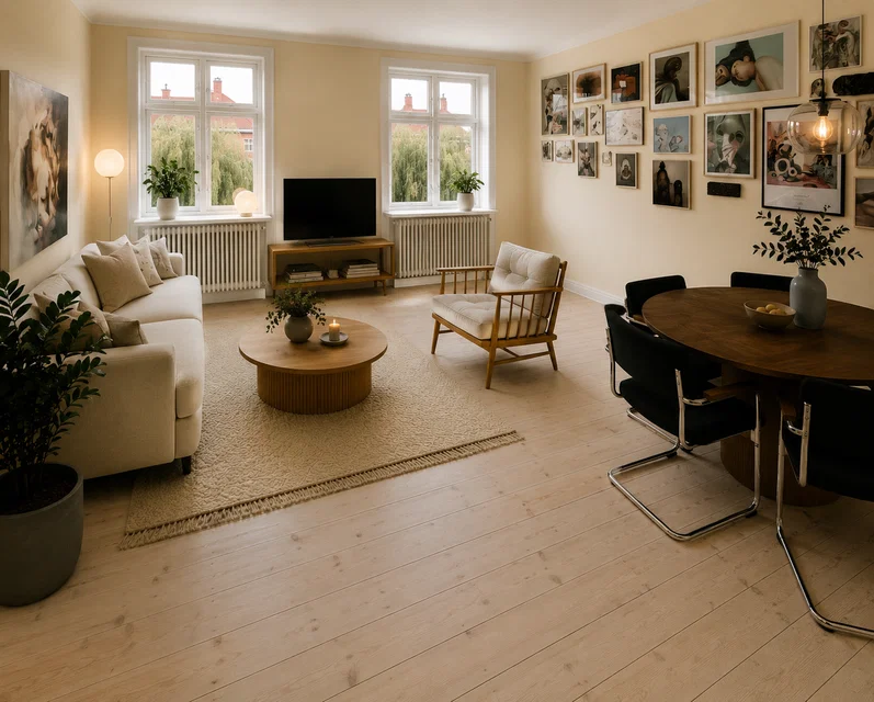 Lys 2 værelses i fuglekvarteret på stille vej mellem Frederiksberg og Nørrebro.