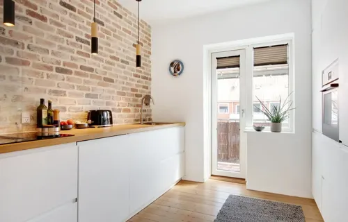 Skøn lejlighed stort køkken