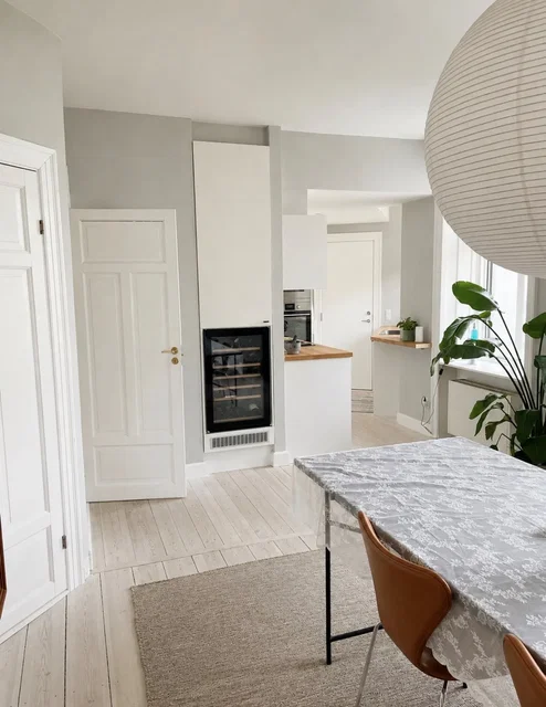 Skøn lys Frederiksberg lejlighed