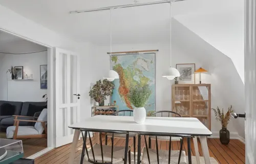 Andelslejlighed med god placering og sund økonomi – Perfekt til studerende