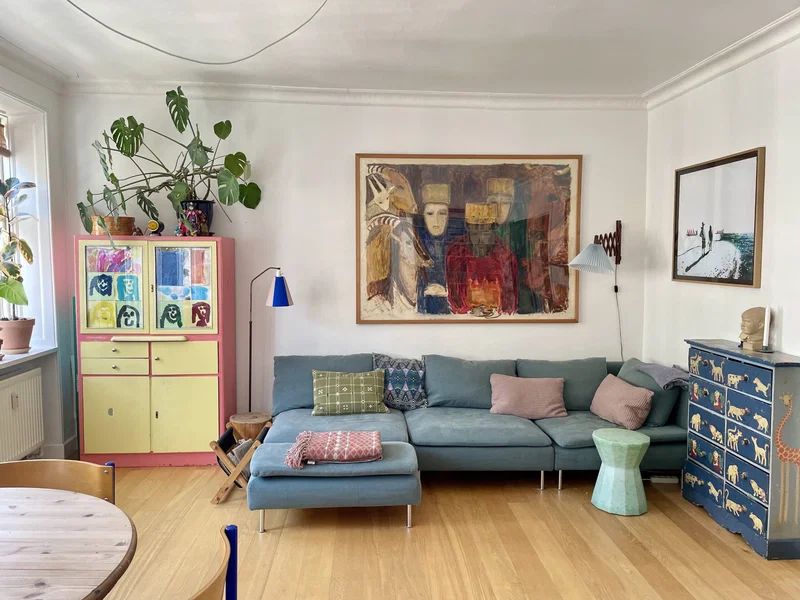 Dejlig lejlighed på Vesterbro – ønsker at bytte til større