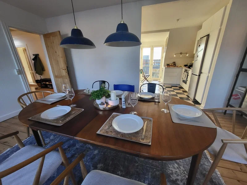 Bytte: 172 m² andelslejlighed på Amagerbro, 6 værelser