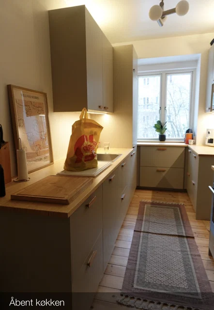 Ny renoveret 3-vær Østerbro