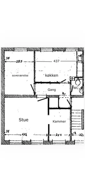72 m² andelslejlighed i Hvidovre – 908.000 kr., boligafgift 5.616 kr.