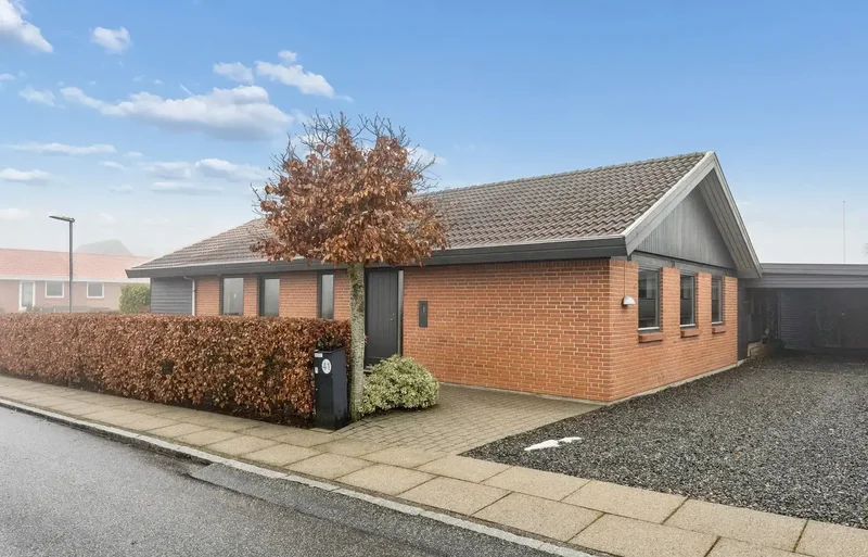 Fantastisk ét plans andelsbolig i Bredballe med syd/vendt terrasseanlæg