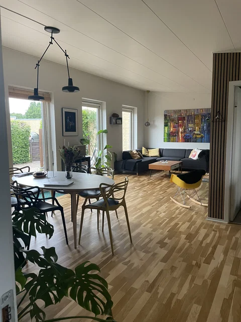 Nyistandsat andelsrækkehus i Holbæk