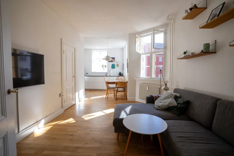 87 m2 3V andelslejlighed i København K – bytte søges