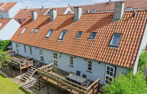 Andelsbolig med lækker terrasse i Slagelse centrum
