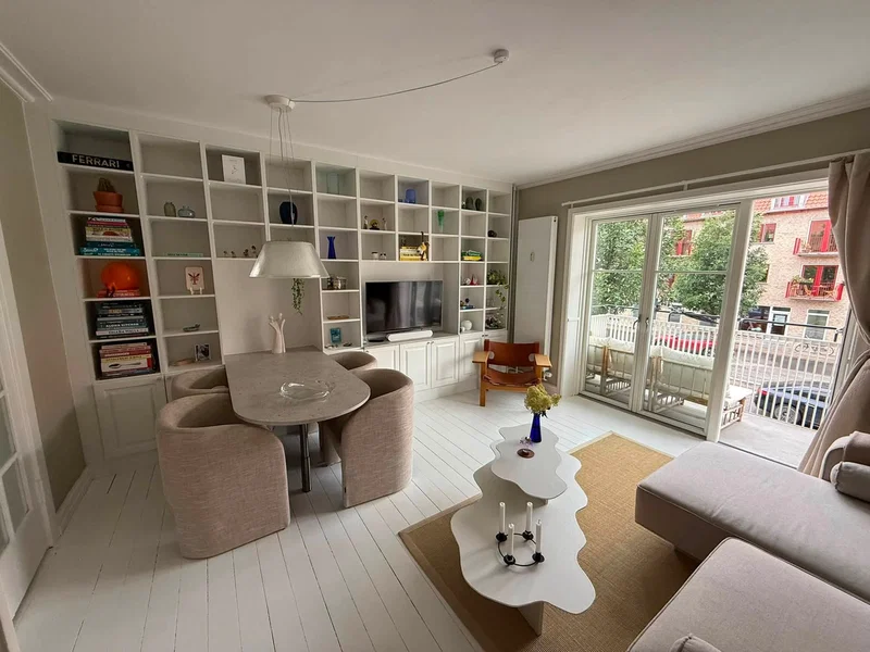 55 m² andelslejlighed med altan på Godthåbsvej, Frederiksberg