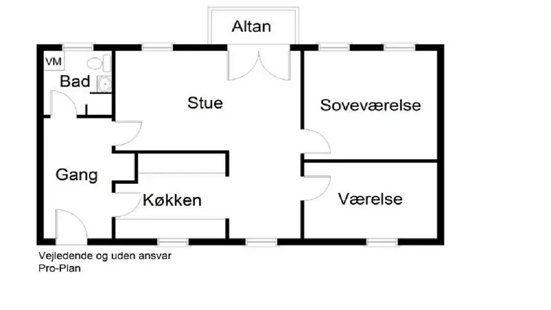 Indflytningsklar andelsbolig med altan i attraktive Risskov