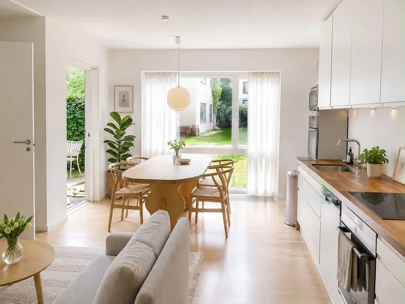 Bytte: 80 m² andelsbolig på Lergravsvej, Amager