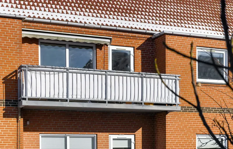 98 m2 andelsbolig med stor solvendt altan